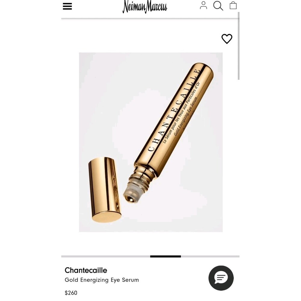 $260 MSRP~ NIB Chantecaille Gold Energizing Eye Serum Aromacologie 15 ml